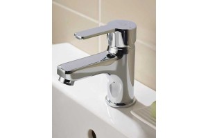 Ideal Standard Calista Αναμεικτική Μπαταρία Νιπτήρα Ασημί