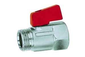 Niki - Διακοπτάκι Mini 1/2x1/2 Κόκκινο