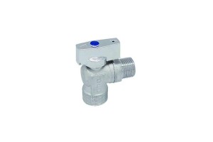 Glo - Διακόπτης Σφαιρικός Γωνιακός Β.Τ. 1/2"x3/4" 180ΓΡΑΜ